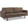 Chicago 2,5-seter sofa 210 cm - Brun vintage (PU)