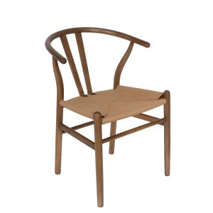 Brandon-stol i valnøtt med tausete Brandon-stol i valnøtt med tausete