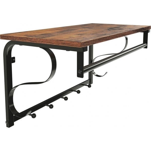 Aksel hattehylle - Brun/svart Aksel hattehylle - Brun/svart