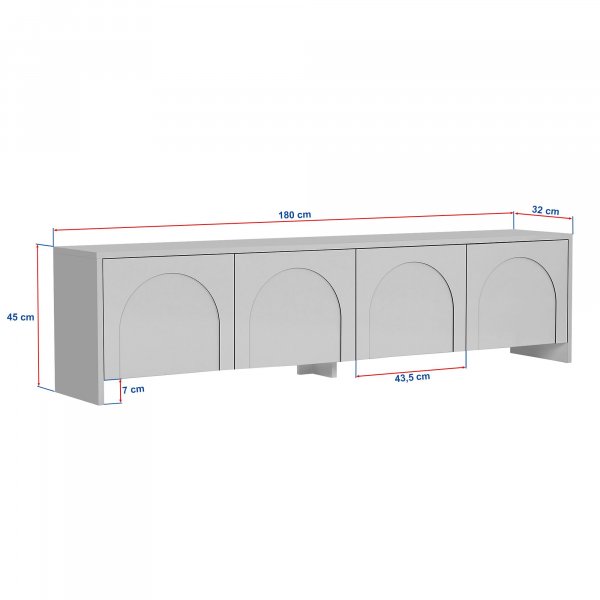 TV-stativ Aurell 180 cm - Atlas
