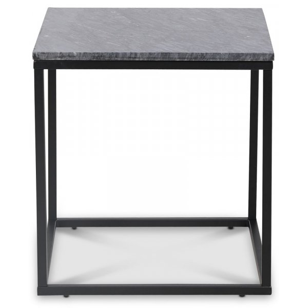 Accent Salongbord 50 - Grå marmor / Svart Accent Salongbord 50 - Grå marmor / Svart