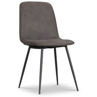 Smokey spisestol - Gråbrun vintage Smokey spisestol - Gråbrun vintage