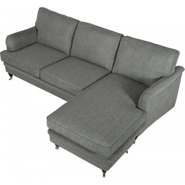 Howard-sofa med sjeselong - Grå Howard-sofa med sjeselong - Grå