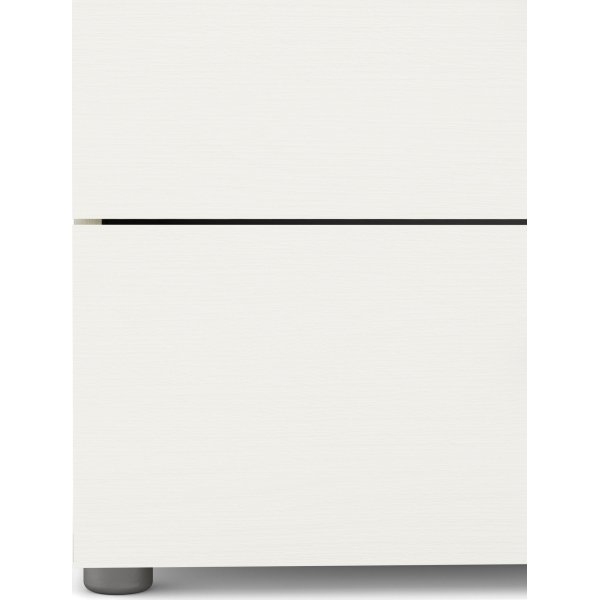 Pepe bred kommode med 4 skuffer - Hvit boks Pepe bred kommode med 4 skuffer - Hvit boks