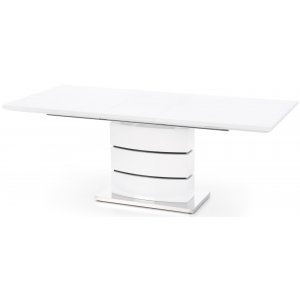 Annina spisebord 160-200 cm - Hvit hyglans