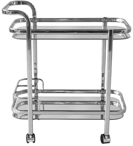Vodka - Serveringvogn (Krom)