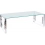 Allure A salongbord 120 cm - Gjennomsiktig