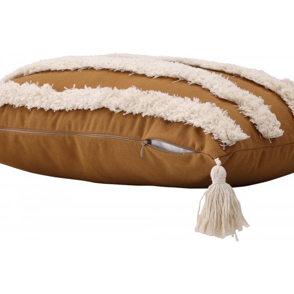 Elina putetrekk 50 x 30 cm - Brun/hvit Elina putetrekk 50 x 30 cm - Brun/hvit