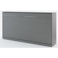 Sengeskap compact living horisontalt (90 x 200 cm fellbar seng) - Grå Sengeskap compact living horisontalt (90 x 200 cm fellbar seng) - Grå