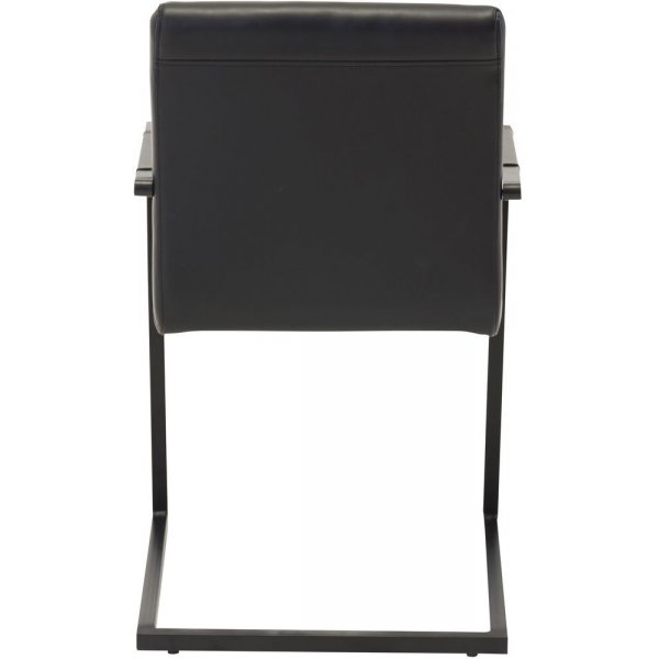 Karmstol Fortina - Svart PU Karmstol Fortina - Svart PU