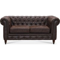 Chesterfield Cambridge 2-seter sofa - Vintage stoff Chesterfield Cambridge 2-seter sofa - Vintage stoff