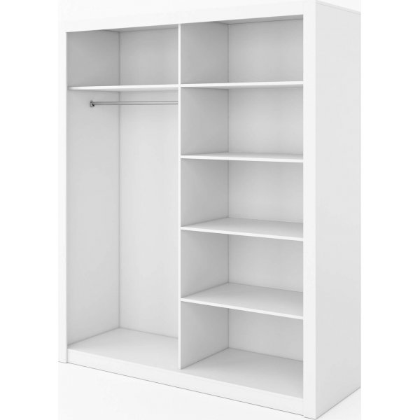 Einar garderobe - Hvit