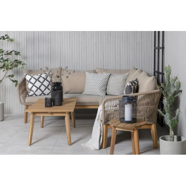 Chania salonggruppe 2 - Latte/akasie Chania salonggruppe 2 - Latte/akasie