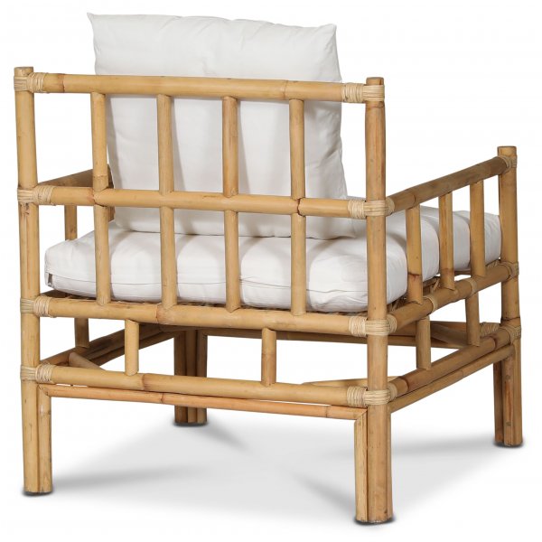 Amelia spisestol med pute - Rotting natur + Tekstilrens for møbler Amelia spisestol med pute - Rotting natur + Tekstilrens for møbler