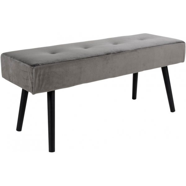 Skiby benk - grå/svart Skiby benk - grå/svart