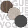 Vogue skap 3 - Brun/antrasitt