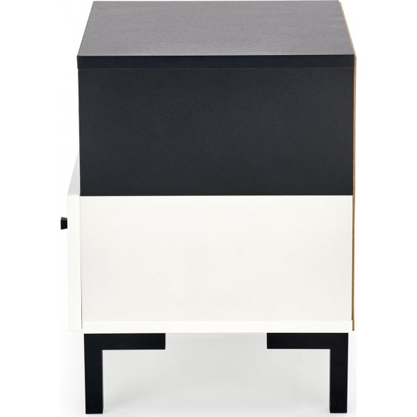 Chantelle nattbord - Hvit/svart