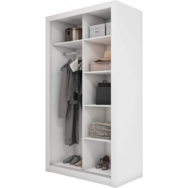 Einar garderobe 18 - Hvit