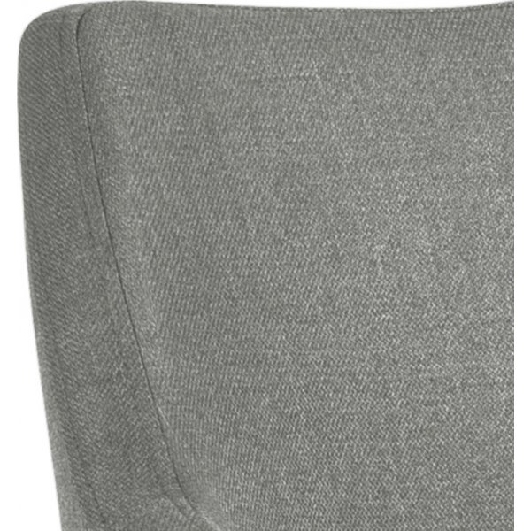 Nora lenestol - Lys grå/sort Nora lenestol - Lys grå/sort