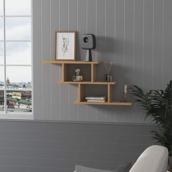 Steps vegghylle - Eik