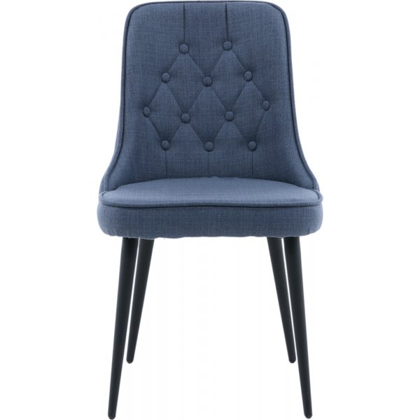 Alice Deluxe spisestol - Bl/svart