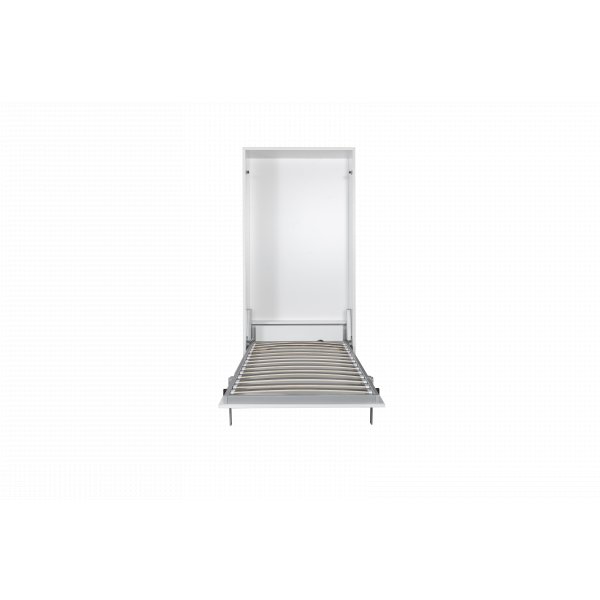 Veggseng 140200 cm vertikal - Hvit - Compact Living