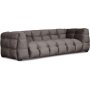 Nivou 3-seters sofa - Grbrun (Seal 89)