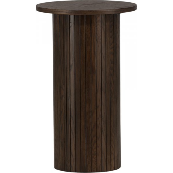 Bianca sidebord 40 cm - Semsket skinn