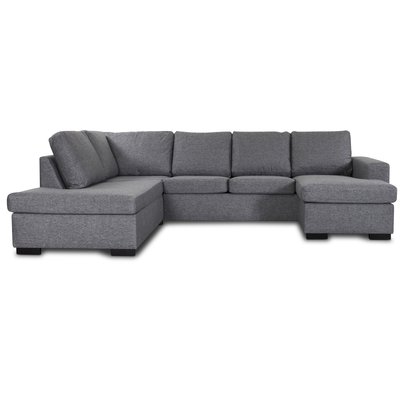 Solna U-sofa 304 cm - Venstre + Flekkfjerner for møbler