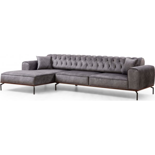 Siesta divansofa - antrasitt