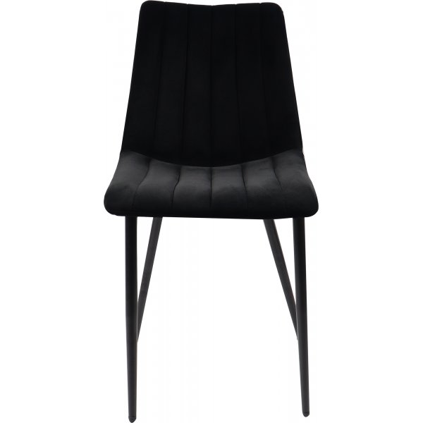 Kayla stol - Svart fl�yel