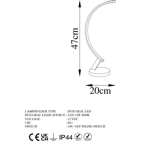 Bevel bordlampe 2 - Sort Bevel bordlampe 2 - Sort