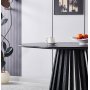 Inez rundt spisebord Ø120 cm - Sortbeiset eik Inez rundt spisebord Ø120 cm - Sortbeiset eik
