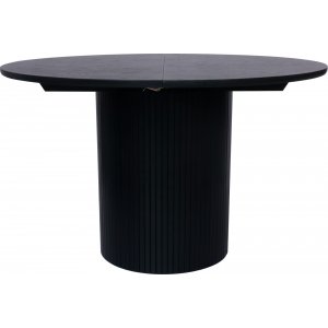 Nova spisebord uttrekkbart 115-160 cm - Sortbeiset eik Nova spisebord uttrekkbart 115-160 cm - Sortbeiset eik
