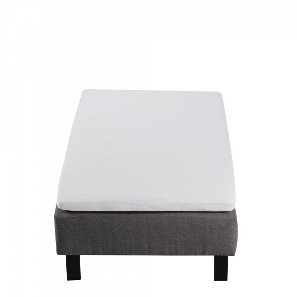 Somnia Familieseng 90x200 cm, enkeltseng med madrassbelegg - Grå Somnia Familieseng 90x200 cm, enkeltseng med madrassbelegg - Grå