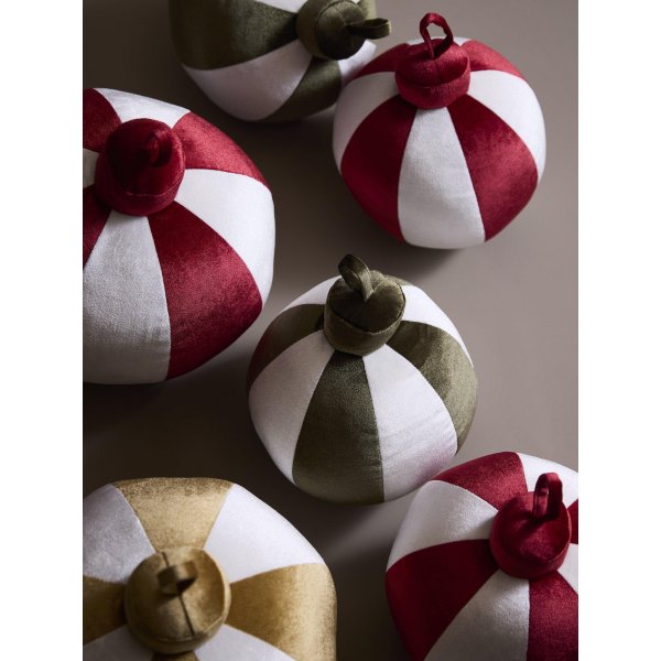 Ball pyntepute 28 cm - Rød Ball pyntepute 28 cm - Rød