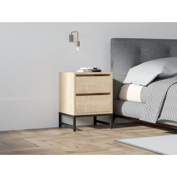 Neddy nattbord - Safir/sort Neddy nattbord - Safir/sort