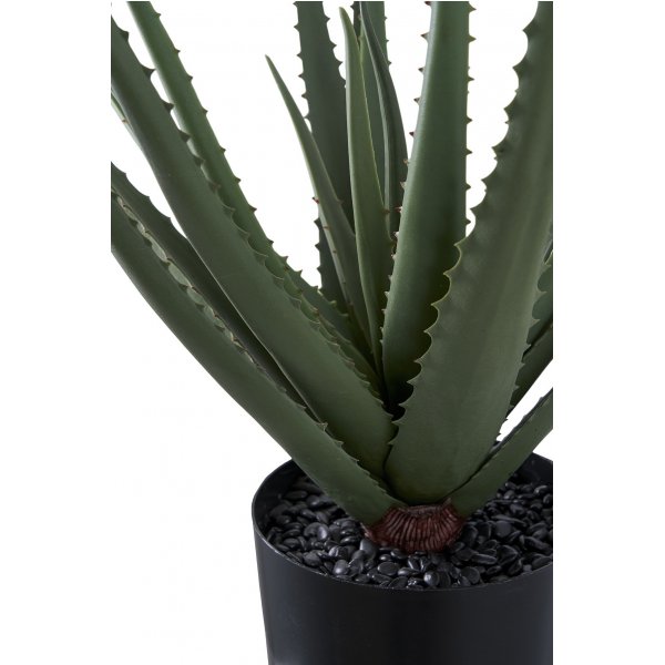 Aloe Vera kunstig plante - H:51 cm - Grnn
