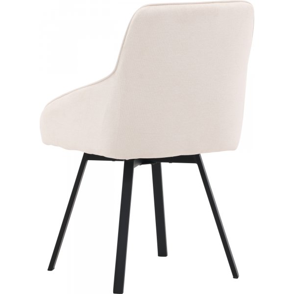 Rosie spisestuestol - Beige/svart Rosie spisestuestol - Beige/svart