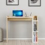 Ruby skrivebord 90,6x46,8 cm - Hvit/eik