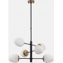 Arve taklampe 10195 - Sort/antikk/hvit