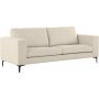 Aspen 3-seter sofa - Beige flyel
