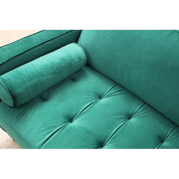 Rome 3-seters sofa - Grønn Rome 3-seters sofa - Grønn