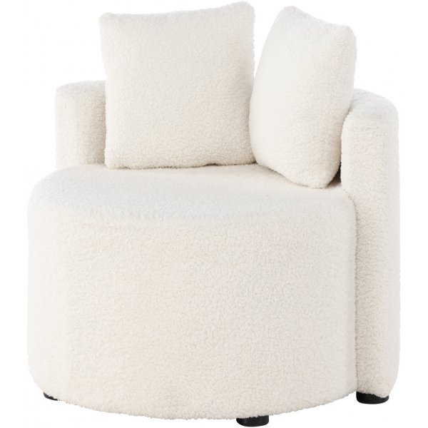Kelso 2-seters barnesofa - Hvit teddy Kelso 2-seters barnesofa - Hvit teddy