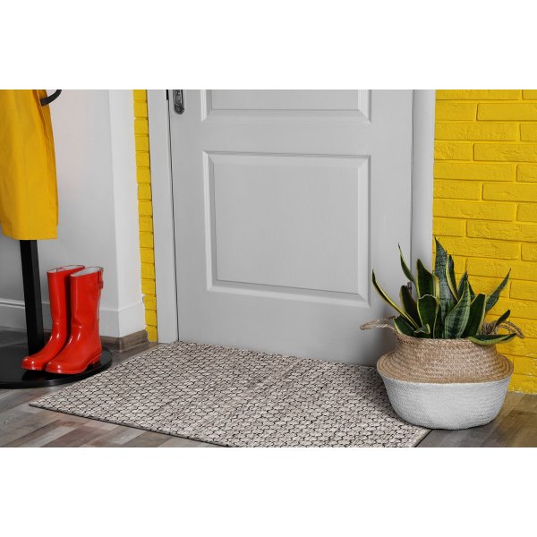 Torekov håndvevd teppe Grå Torekov håndvevd teppe Grå