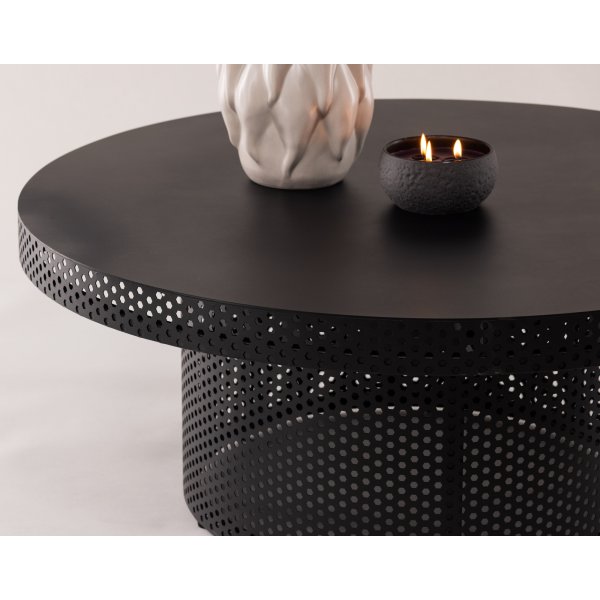 West End x Josefin Lustig salongbord Ø100 cm - Sort West End x Josefin Lustig salongbord Ø100 cm - Sort