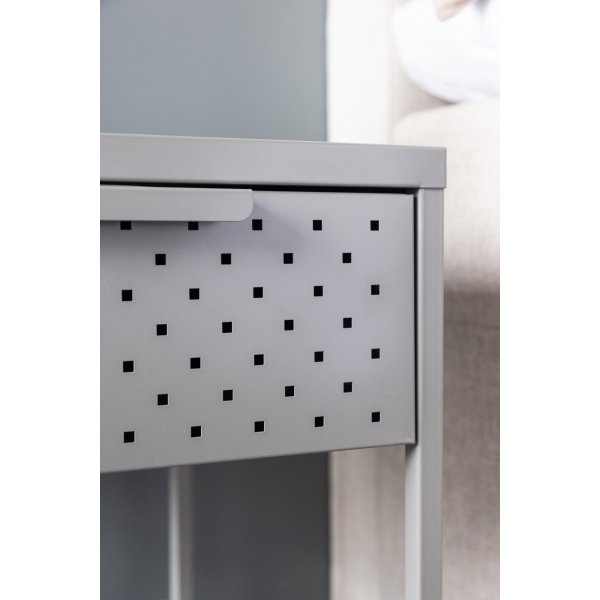 Nattbord fra Sacramento - lysegrå Nattbord fra Sacramento - lysegrå