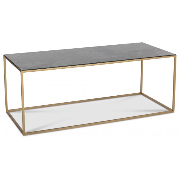 Carrera salongbord i gr�nn marmor velg understell