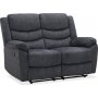 Tampa manuell 2-seters reclinersofa - Grtt stoff