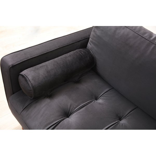 Roma 3-seters sofa - Svart Roma 3-seters sofa - Svart